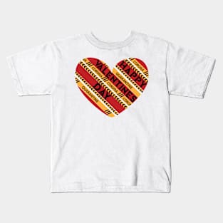 valentines day by chakibium Kids T-Shirt